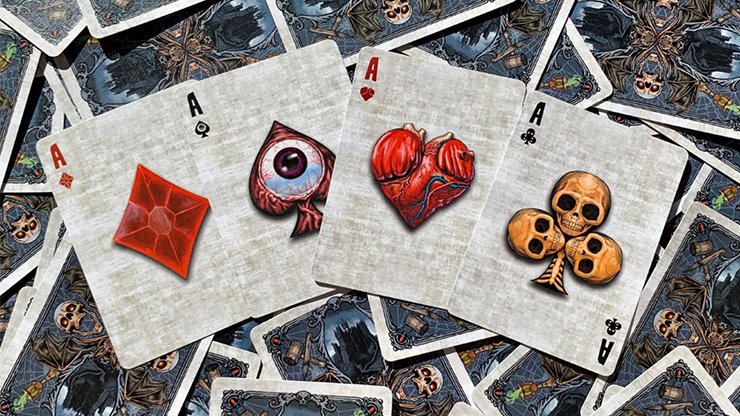 Bicycle Monster V2 Playing Cards - Merchant of Magic