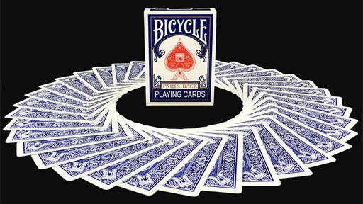 Bicycle Paris Back Limited Edition Blue Playing Cards by JOKARTE - Merchant of Magic