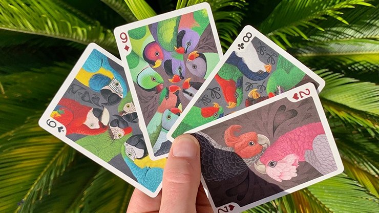 Bicycle Parrot Extinct Playing Cards - Merchant of Magic