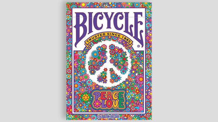 Bicycle Peace & Love Playing Cards by Collectable Playing Cards - Merchant of Magic