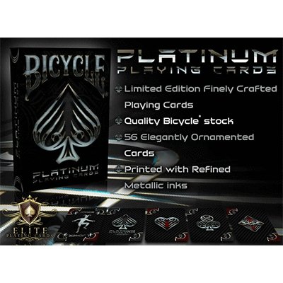 Bicycle Platinum Deck by US Playing Card Co. - Merchant of Magic