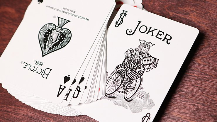 Bicycle Playing Cards Orange - Regular Poker Size Deck - Merchant of Magic