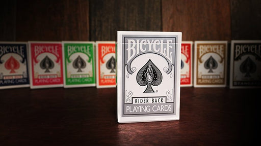 Bicycle Playing Cards Silver - Regular Poker Size Deck - Merchant of Magic