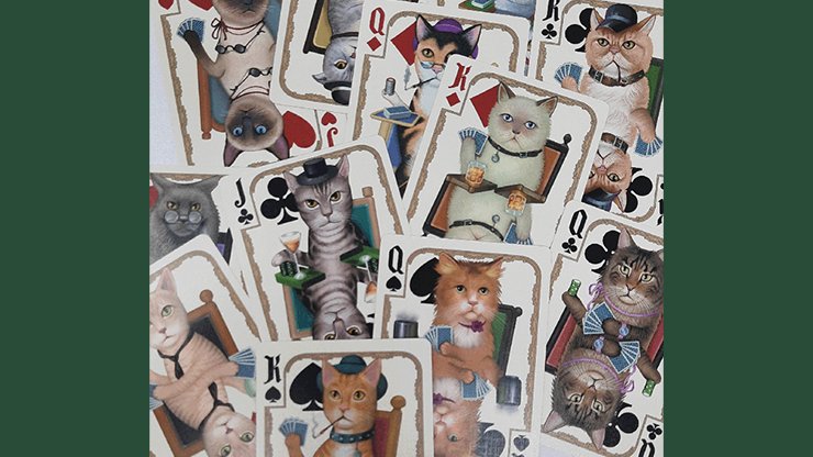 Bicycle Poker Cats Playing Cards - Merchant of Magic