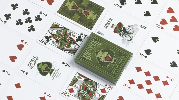 Bicycle Prehistoric Playing Cards - Merchant of Magic