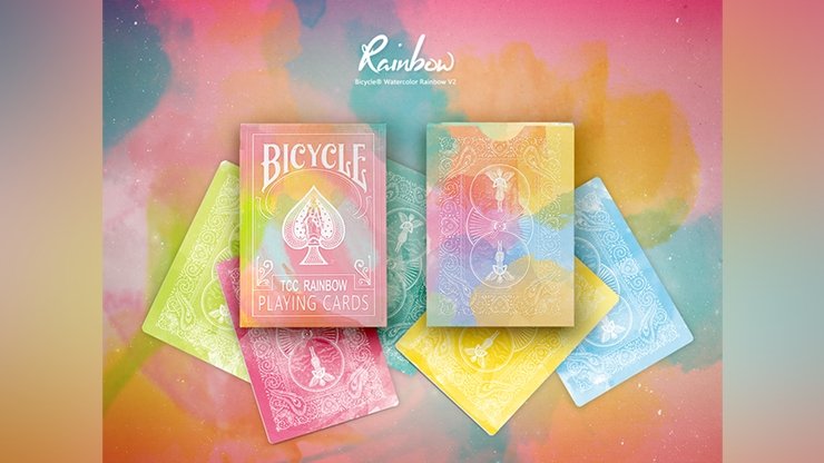 Bicycle Rainbow Set Playing Cards by TCC - Merchant of Magic