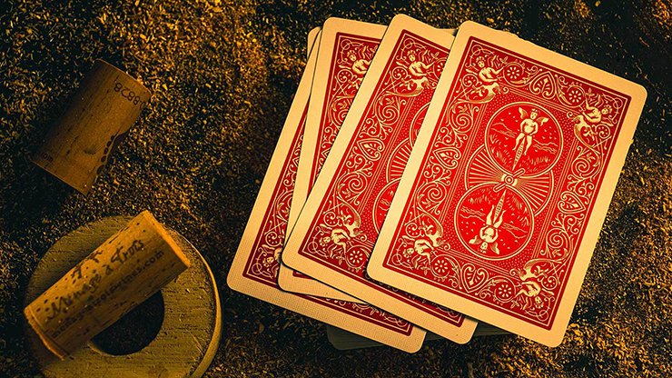 Bicycle Red Legacy Masters Playing Cards - Merchant of Magic