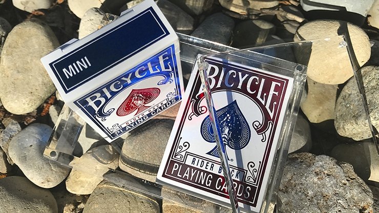 Bicycle Rider Back Mini Limited Edition (2 Pack With Foil Tucks In Carat Case) by US Playing Card Co - Merchant of Magic