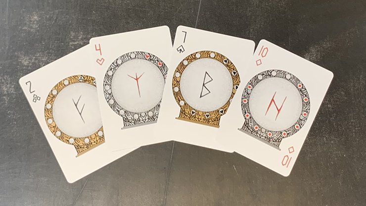 Bicycle Rune V2 (Stripper) Playing Cards - Merchant of Magic