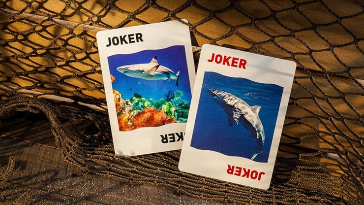 Bicycle Sharks Playing Cards by US Playing Card - Merchant of Magic