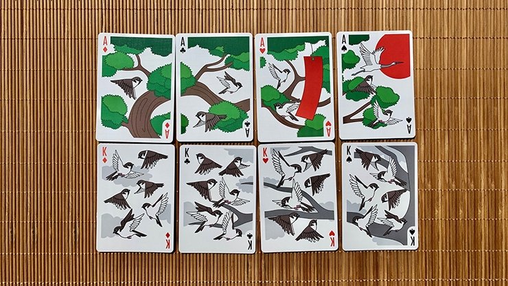 Bicycle Sparrow Hanafuda Fusion Playing Cards– Merchant of Magic