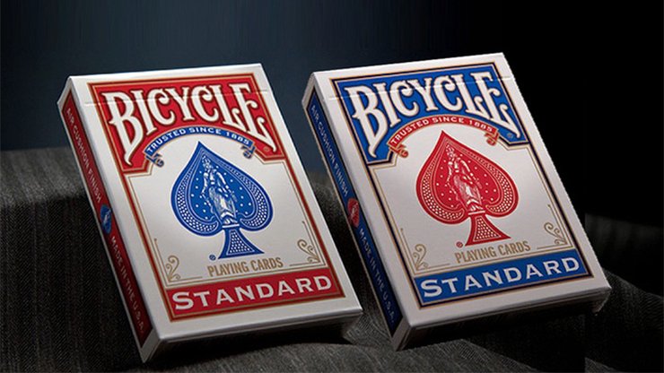 Bicycle Standard Playing Cards in Mixed Case Red/Blue by USPCC - Merchant of Magic