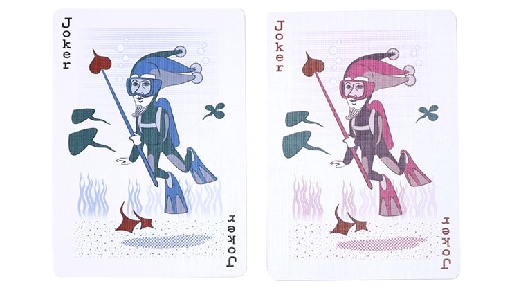 Bicycle Stingray (Orange) Playing Cards - Merchant of Magic
