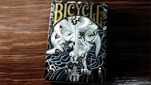 Bicycle Sumi Kitsune Myth Maker (blue) Playing Cards by Card Experiment - Merchant of Magic