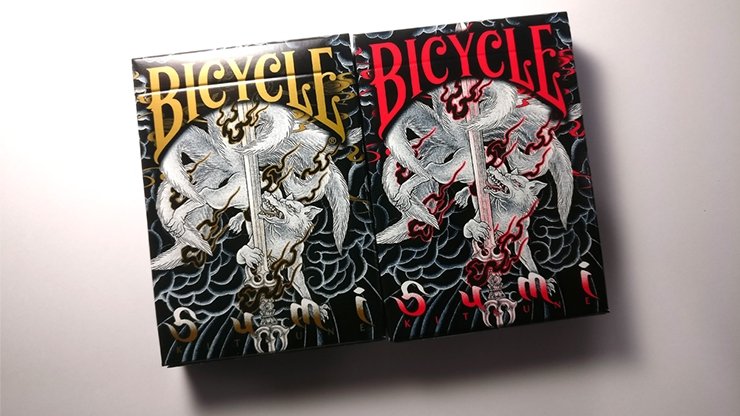 Bicycle Sumi Kitsune Tale Teller Playing Cards by Card Experiment - Merchant of Magic
