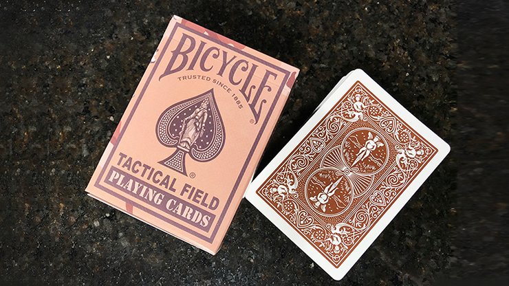 Bicycle Tactical Field Green Camo/Brown Camo (6 Decks) by US Playing Card Co - Merchant of Magic