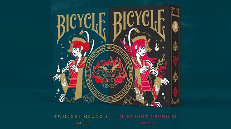 Bicycle Twilight Geung Si Playing Cards - Merchant of Magic