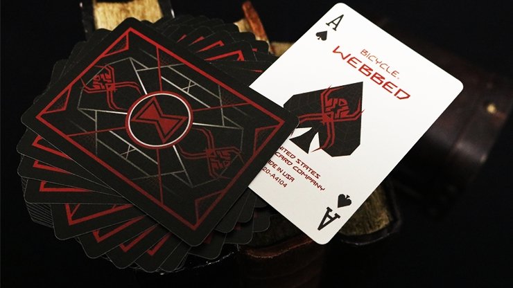 Bicycle Webbed Playing Cards by US Playing Card Co. - Merchant of Magic