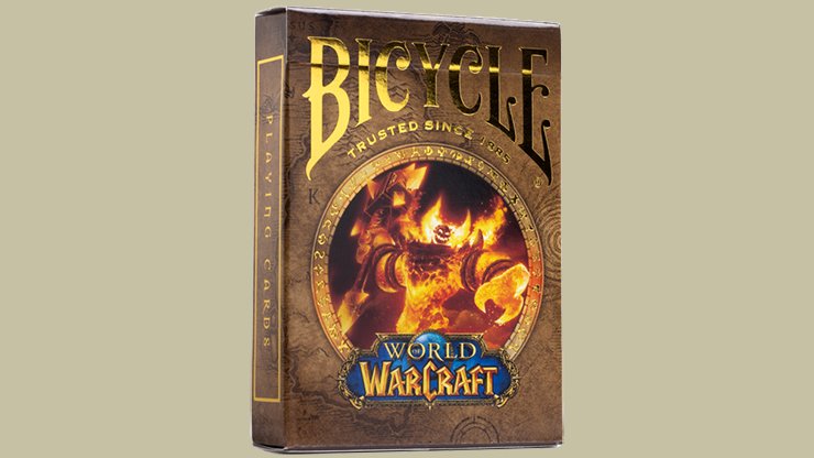 Bicycle World of Warcraft #1 Playing Cards by US Playing Card - Merchant of Magic