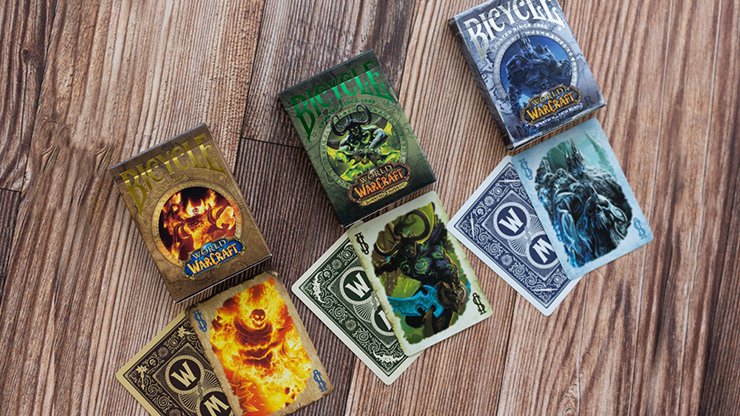 Bicycle World of Warcraft #1 Playing Cards by US Playing Card - Merchant of Magic