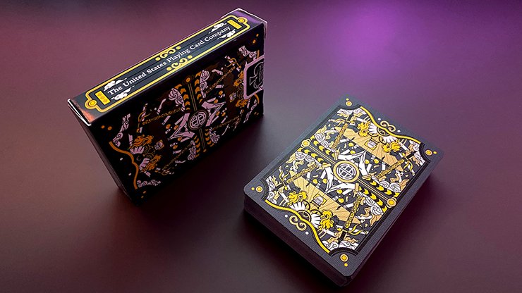 Bicycle Wukong Destruction (Grey) Playing Cards - Merchant of Magic