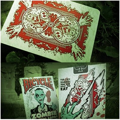 Bicycle Zombie Cards by USPCC - Merchant of Magic