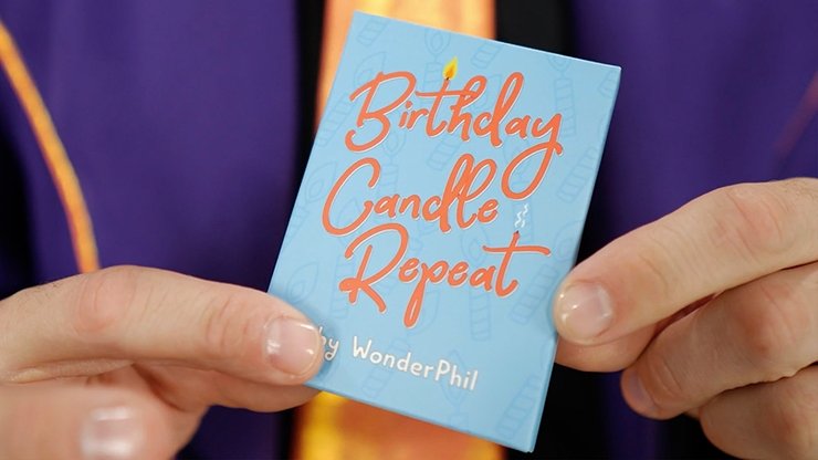 Birthday Candle Repeat (Gimmicks and Online Instructions) by Wonder Phil - Trick - Merchant of Magic