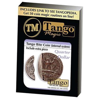 Bite Coin - US Quarter (Internal With Extra Piece) (D0045)by Tango - Merchant of Magic