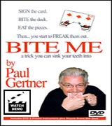 Bite Me - By Paul Gertner - (Deck + DVD) - Merchant of Magic