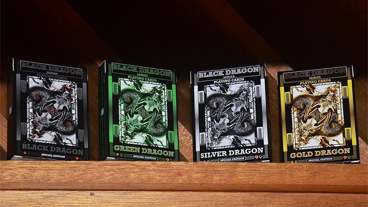 Black Dragon Series Playing Cards (Standard Edition) by Craig Maidment - Merchant of Magic