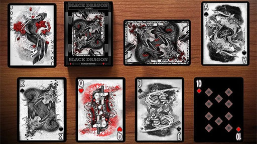 Black Dragon Series Playing Cards (Standard Edition) by Craig Maidment - Merchant of Magic