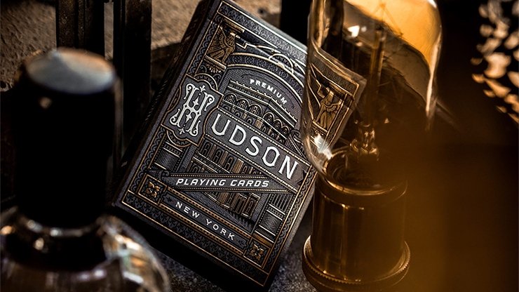 Black Hudson Playing Cards by theory11 - Merchant of Magic