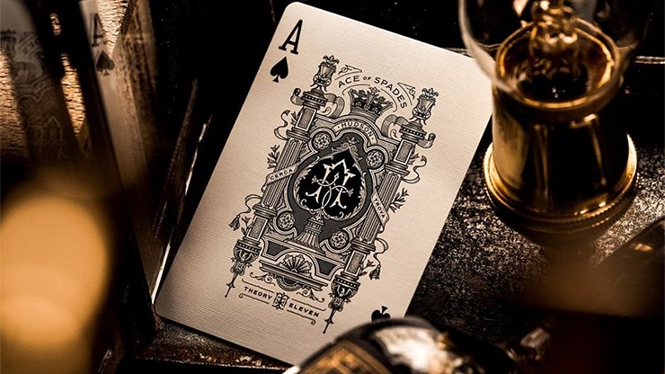 Black Hudson Playing Cards by theory11 - Merchant of Magic