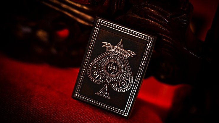 Black Platinum Lordz Playing Cards - Foil - Merchant of Magic