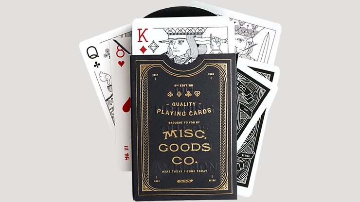 Black Playing Cards - Merchant of Magic
