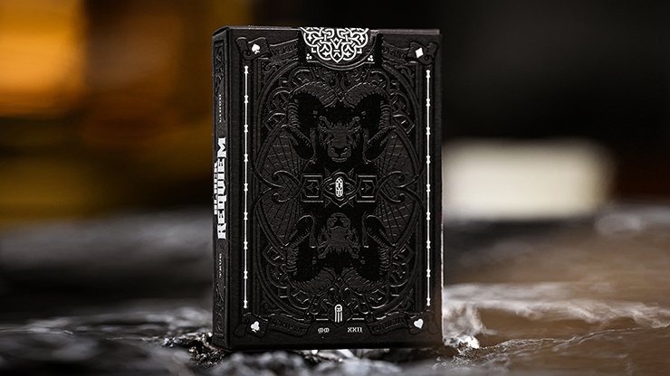 Black Requiem Playing Cards - Merchant of Magic