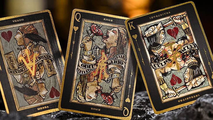 Black Requiem Playing Cards - Merchant of Magic