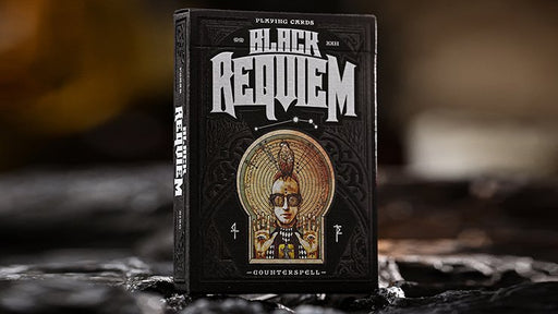 Black Requiem Playing Cards - Merchant of Magic