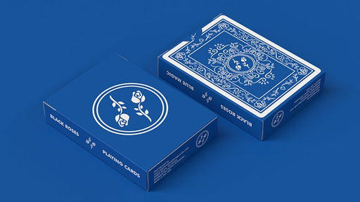 Black Roses Blue Magic Playing Cards - Merchant of Magic