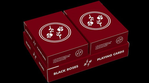 Black Roses Edelrot Mini Playing Cards (Collector's Box) - Merchant of Magic