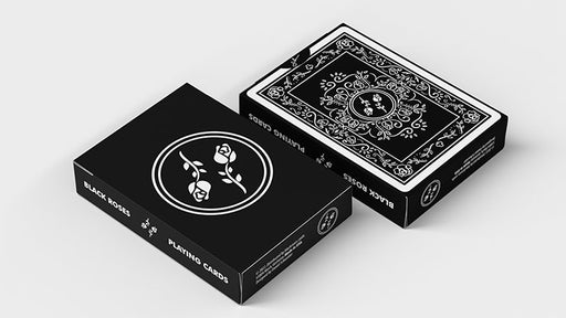 Black Roses Playing Cards (Fully Marked) - Merchant of Magic