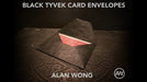 Black Tyvek Card Envelopes (10 pk) by Alan Wong - Trick - Merchant of Magic