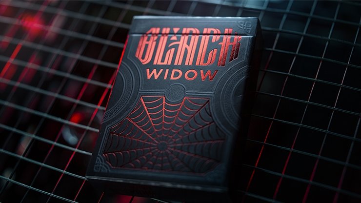 Black Widow Playing Cards - Merchant of Magic