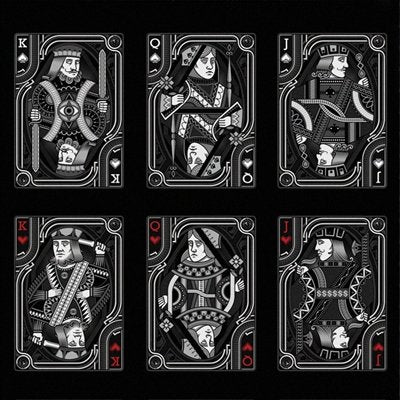 Blackout Kingdom Bicycle Playing Cards - Merchant of Magic