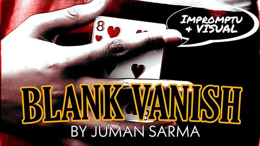 Blank Vanish by Juman Sarma video - INSTANT DOWNLOAD - Merchant of Magic