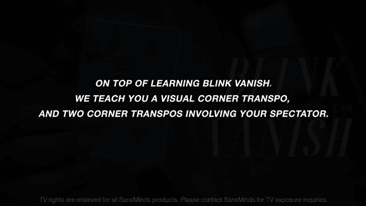 Blink Vanish by SansMinds - DVD - Merchant of Magic