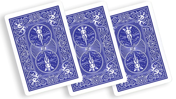 Blue Back Bicycle One Way Forcing Deck (assorted values) - Merchant of Magic