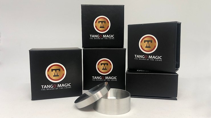 Boston Coin Box - Half Dollar Aluminum by Tango - Merchant of Magic
