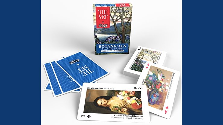 Botanical Playing Cards-The Met x Lingo - Merchant of Magic