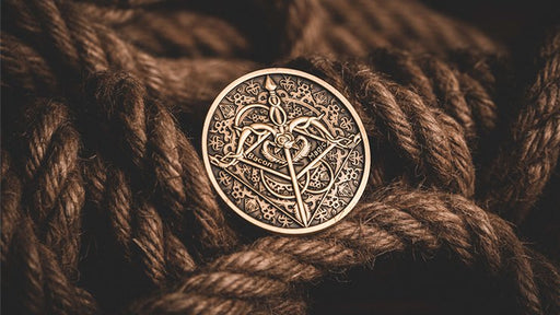 Bow and Arrow Gold Coin - Merchant of Magic